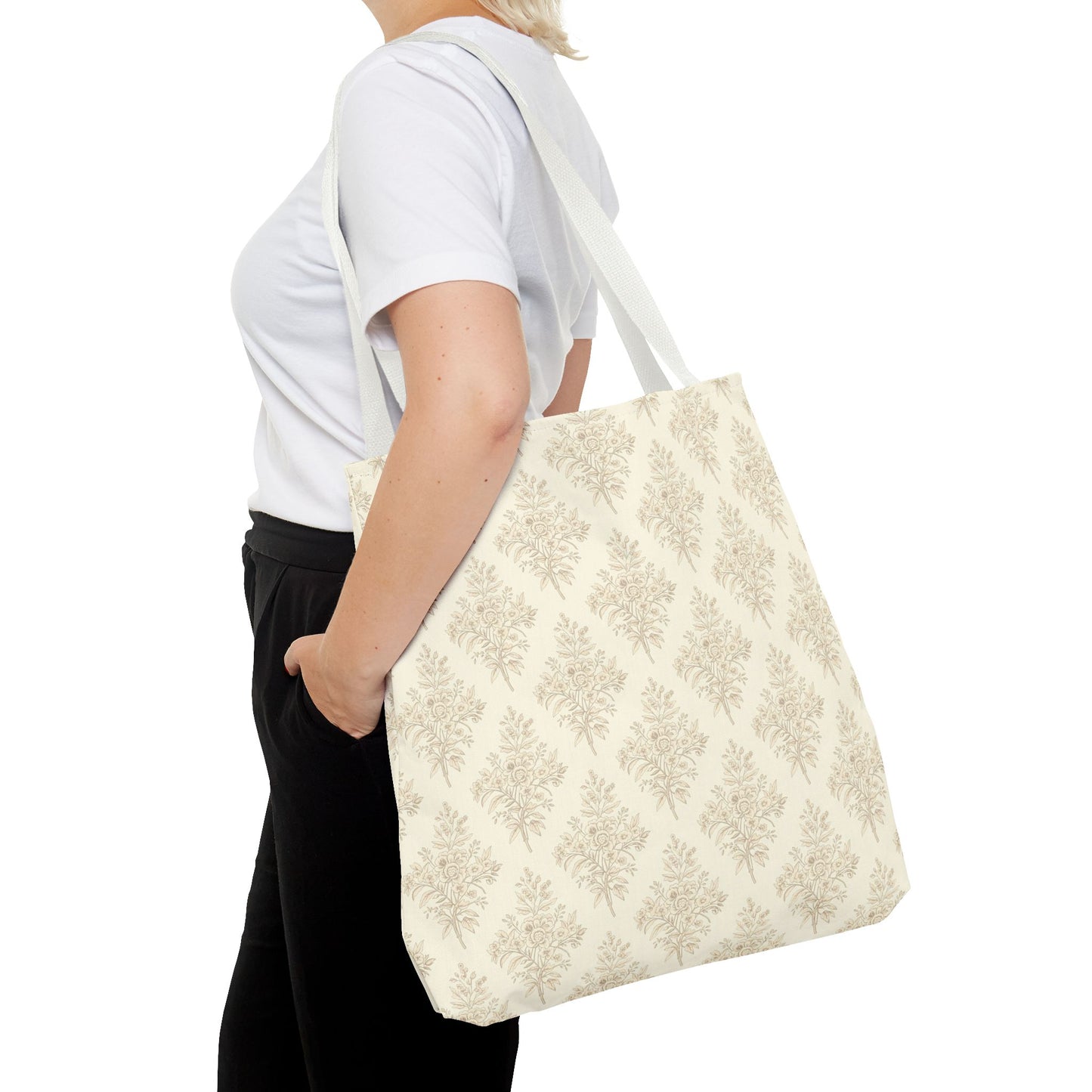 Heirloom Botanical Cotton Tote Bag