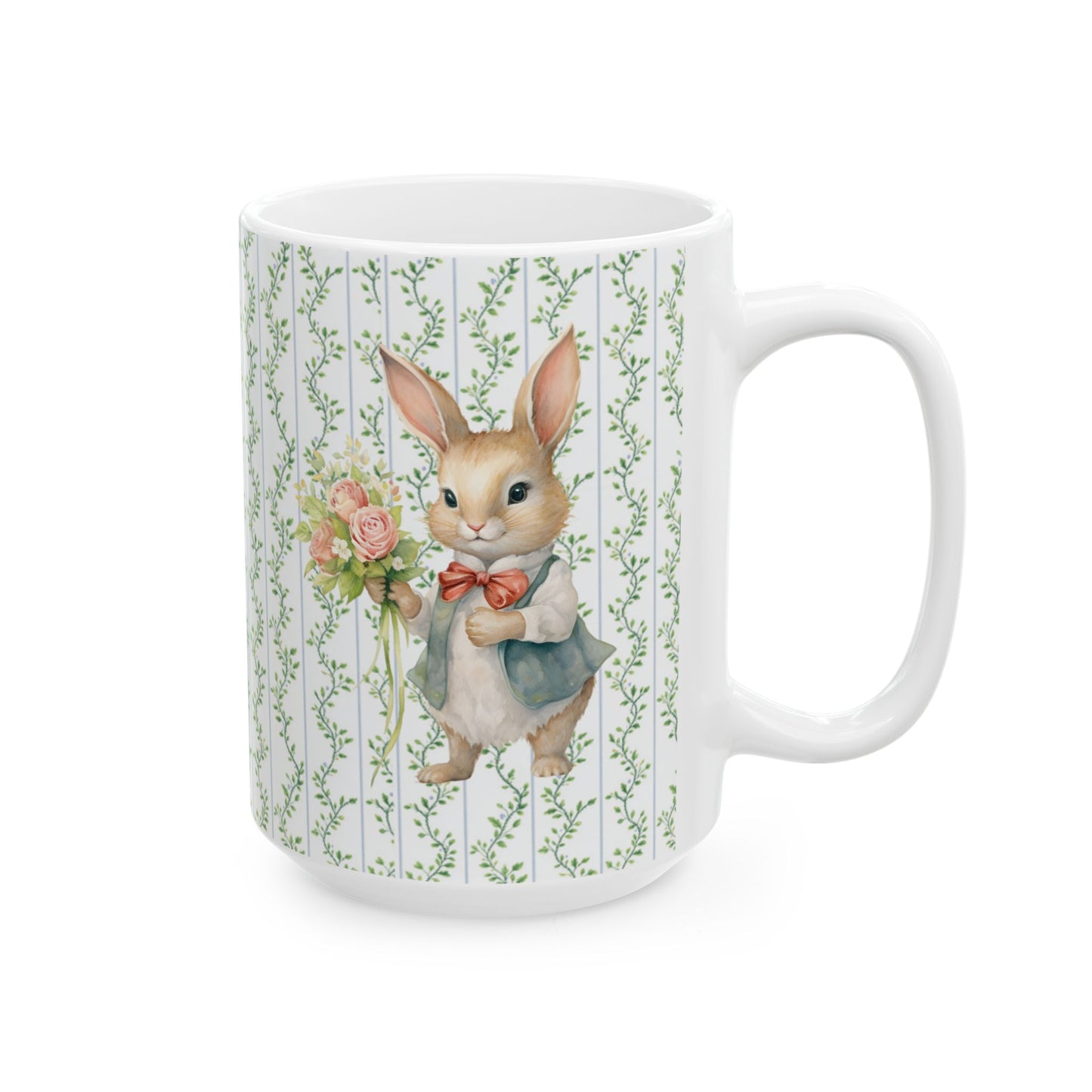 Peppermint’s Bunny Garden Mug