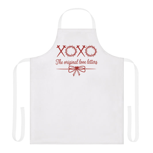 Apron - "XOXO The Original Love Letters" Valentine’s Kitchen Apron