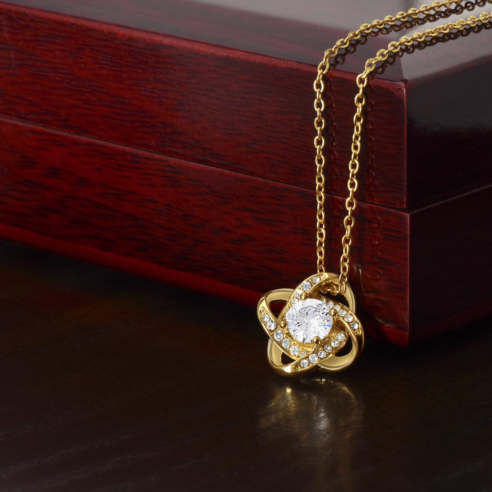 Love Knot Necklace for a Special Mother in Law