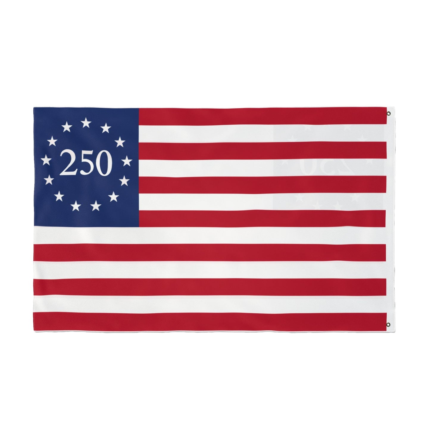 250 Betsy Ross Flag — Double-Sided Outdoor/Indoor Decorative Flag