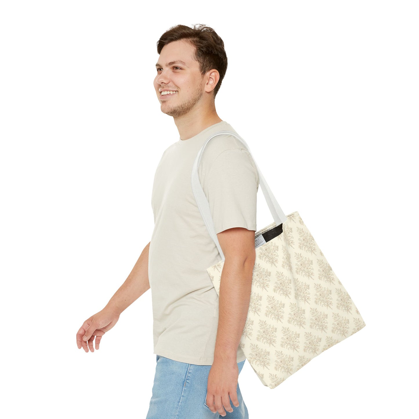 Heirloom Botanical Cotton Tote Bag
