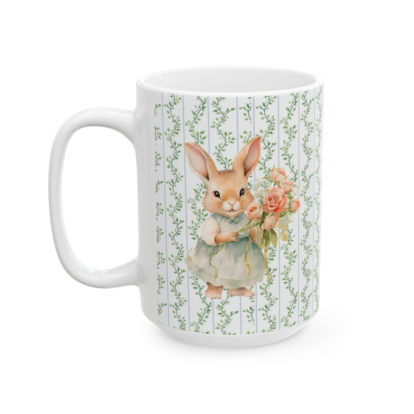 Peppermint’s Bunny Garden Mug