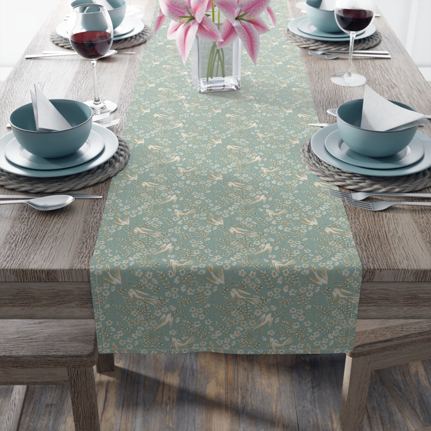 Garden Song Table Runner