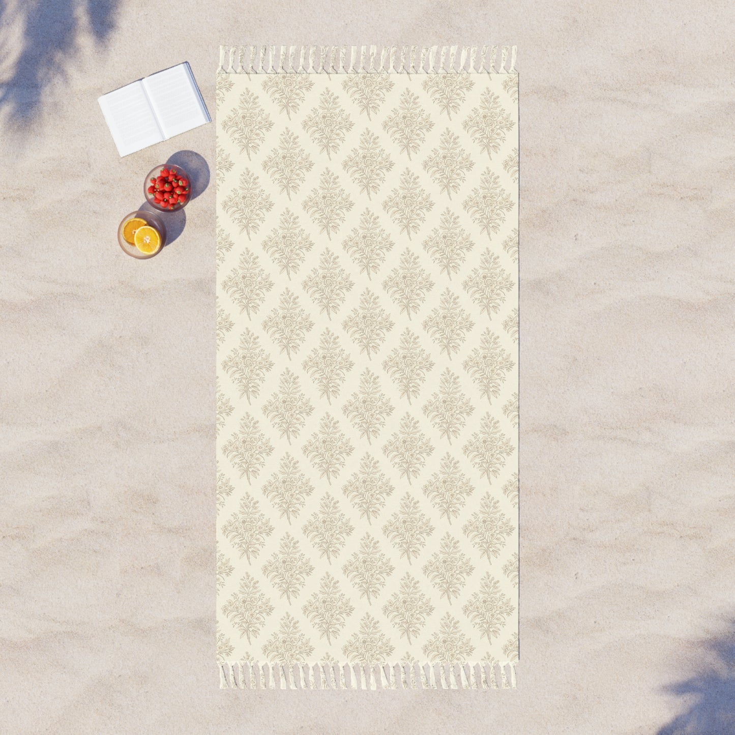 Heirloom Floral Porch Blanket (Lightweight Porch Throw)