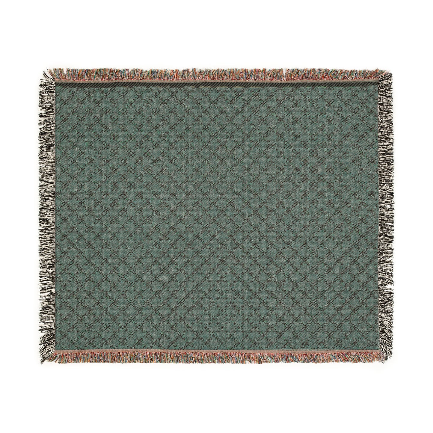 Heirloom Plum Lattice Woven Throw Blanket – Romantic Fall Layer  Cozy Woven Blanket | Soft Throw Blanket for Home Decor, Gift for Her, Couch Cover, Picnic Blanket, Wedding Gift