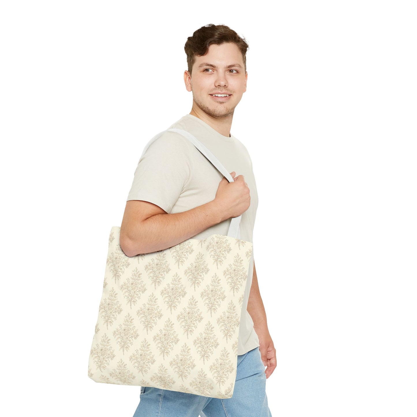 Heirloom Botanical Cotton Tote Bag