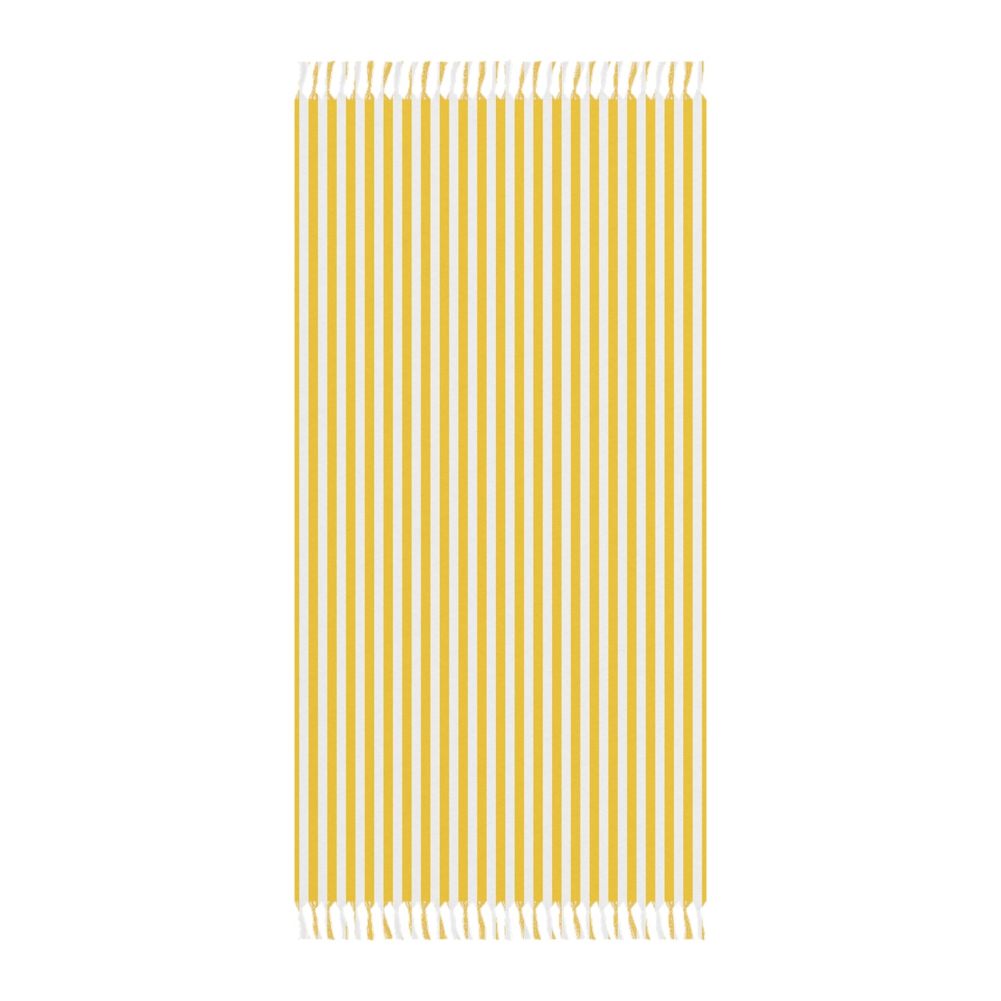 Boho Striped Spring & Summer Blanket Throw — Lightweight Turkish Peshtemal with Fringe