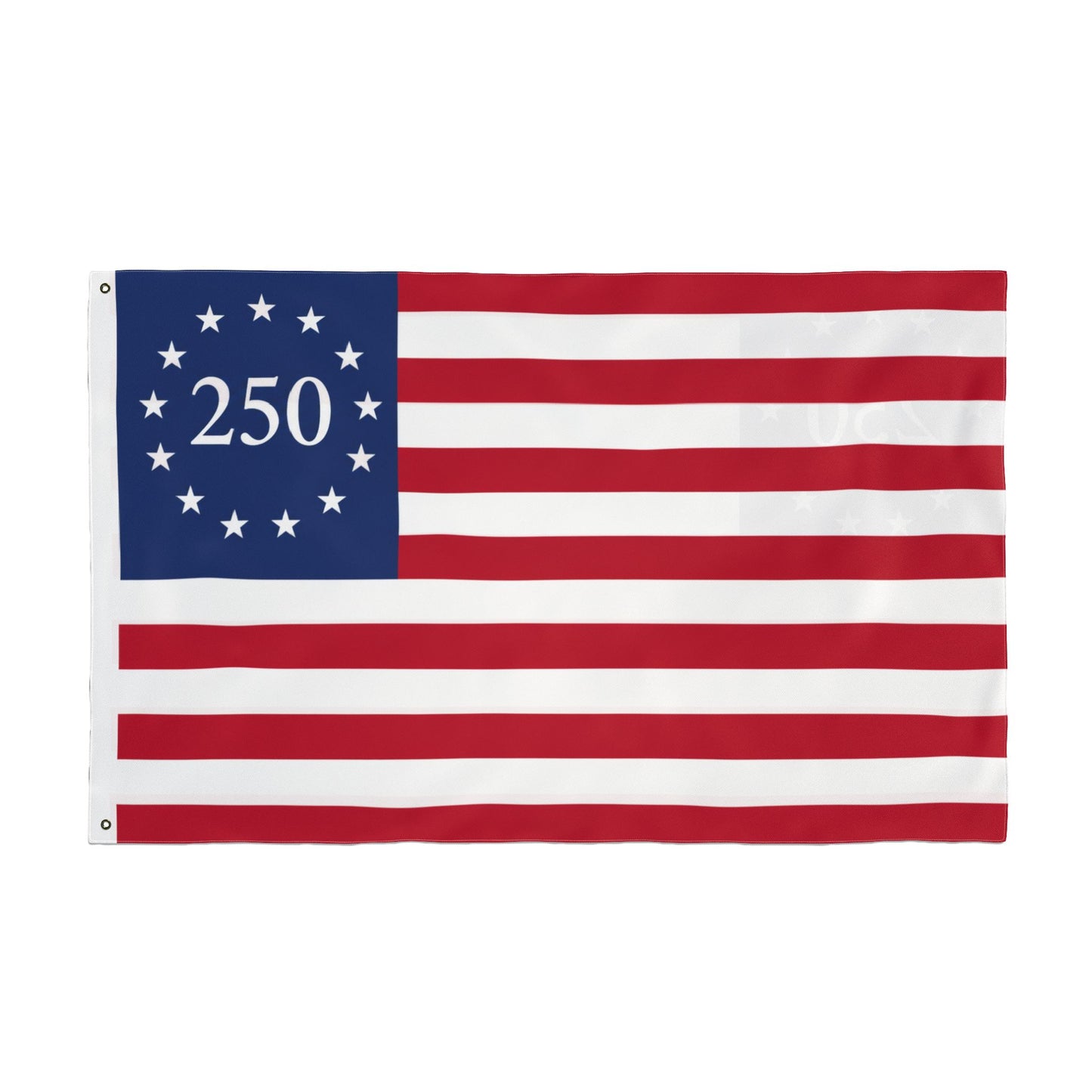 250 Betsy Ross Flag — Double-Sided Outdoor/Indoor Decorative Flag