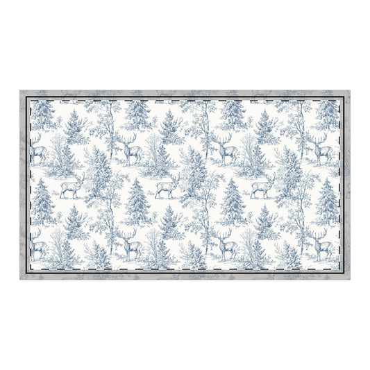 Peppermint’s Winterwood Heirloom King Pillow Sham   Cotton Pillow Sham
