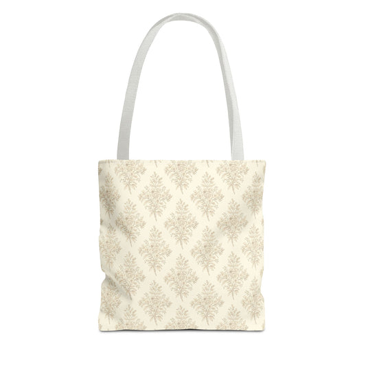 Heirloom Botanical Cotton Tote Bag