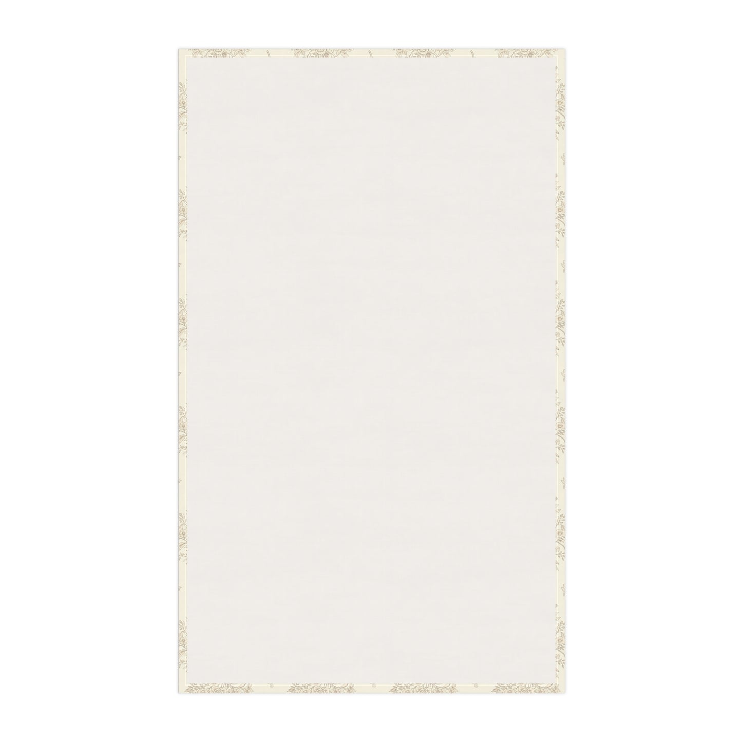 Damask Print Tea Towel — Neutral Vintage Kitchen Linen