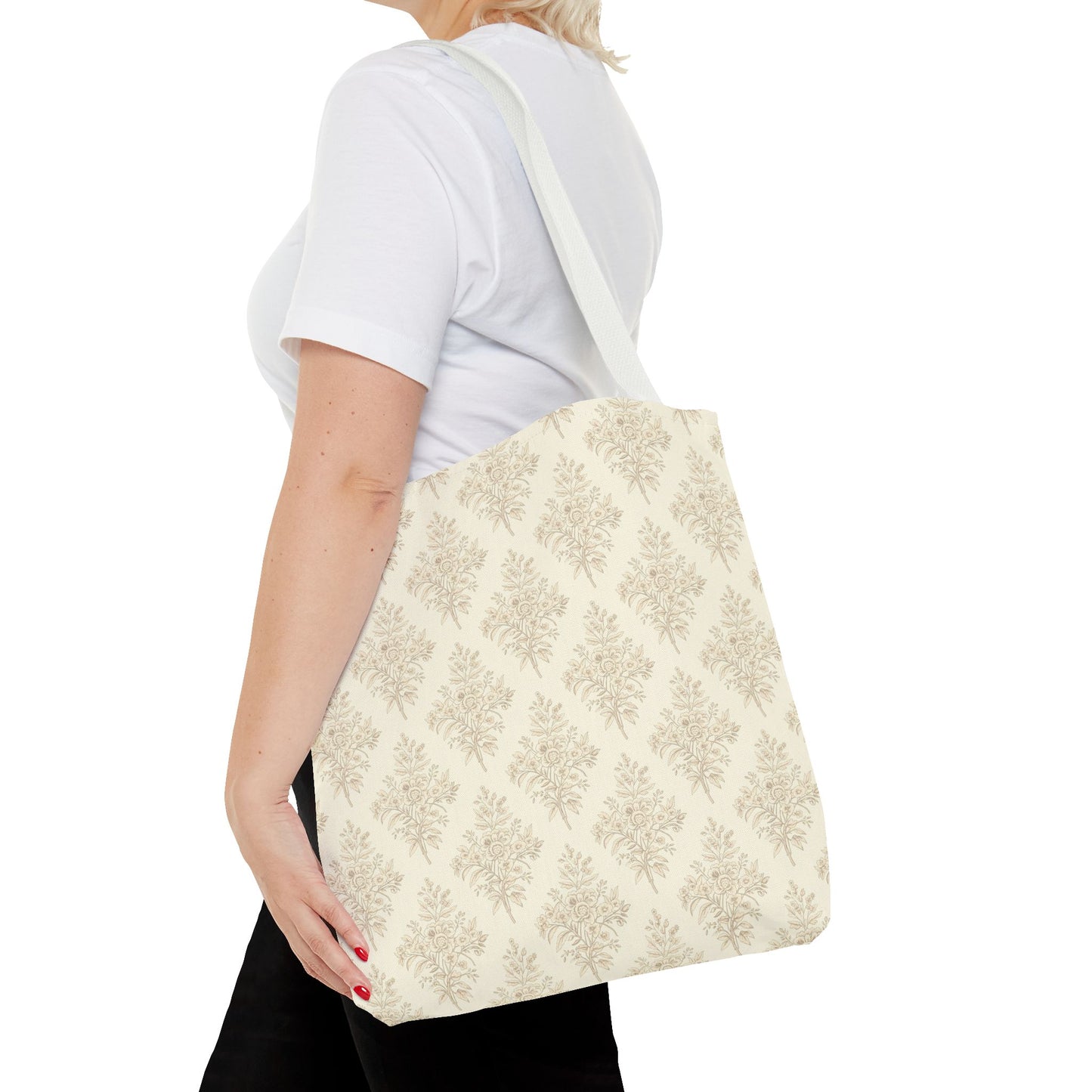 Heirloom Botanical Cotton Tote Bag