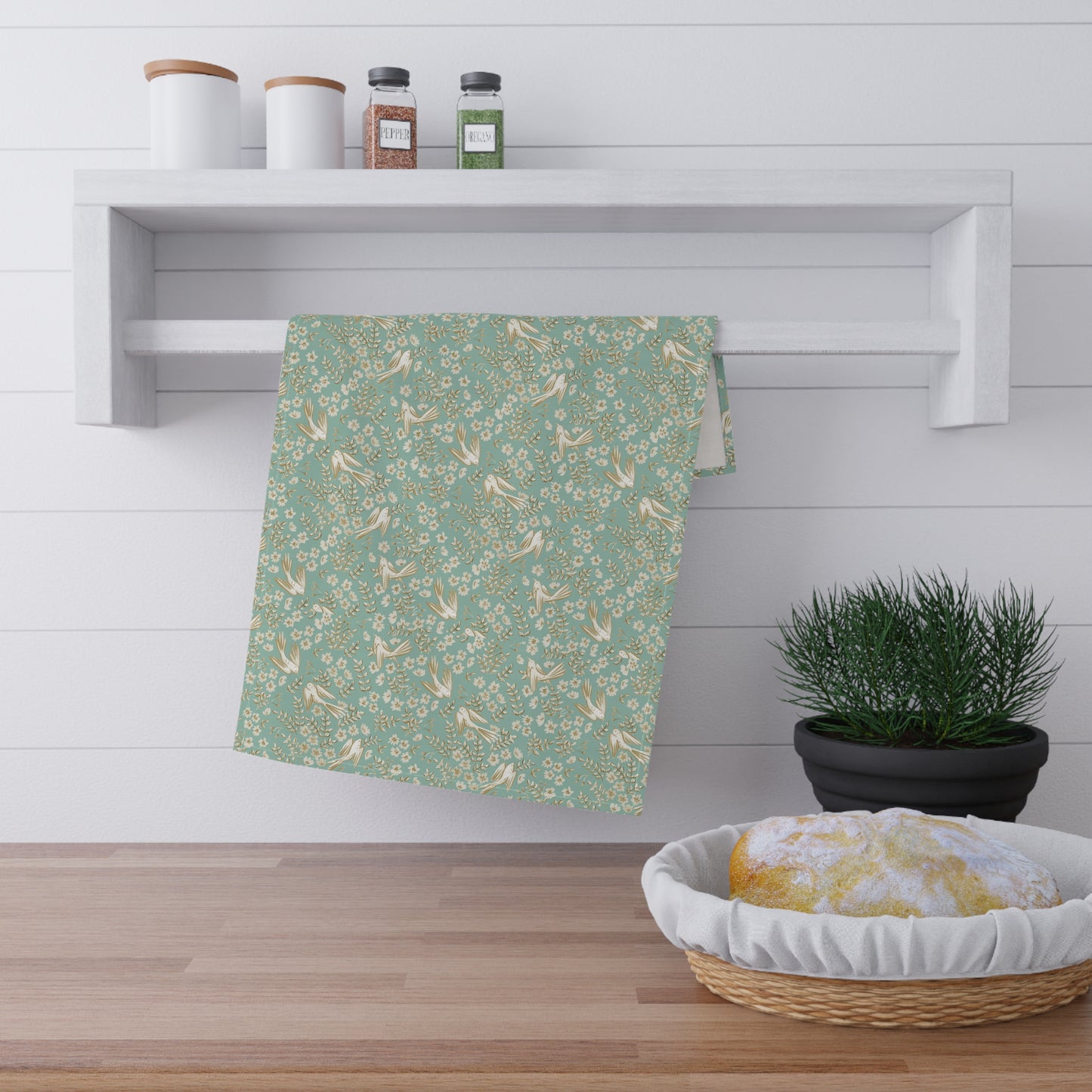 Garden Song Tea Towel