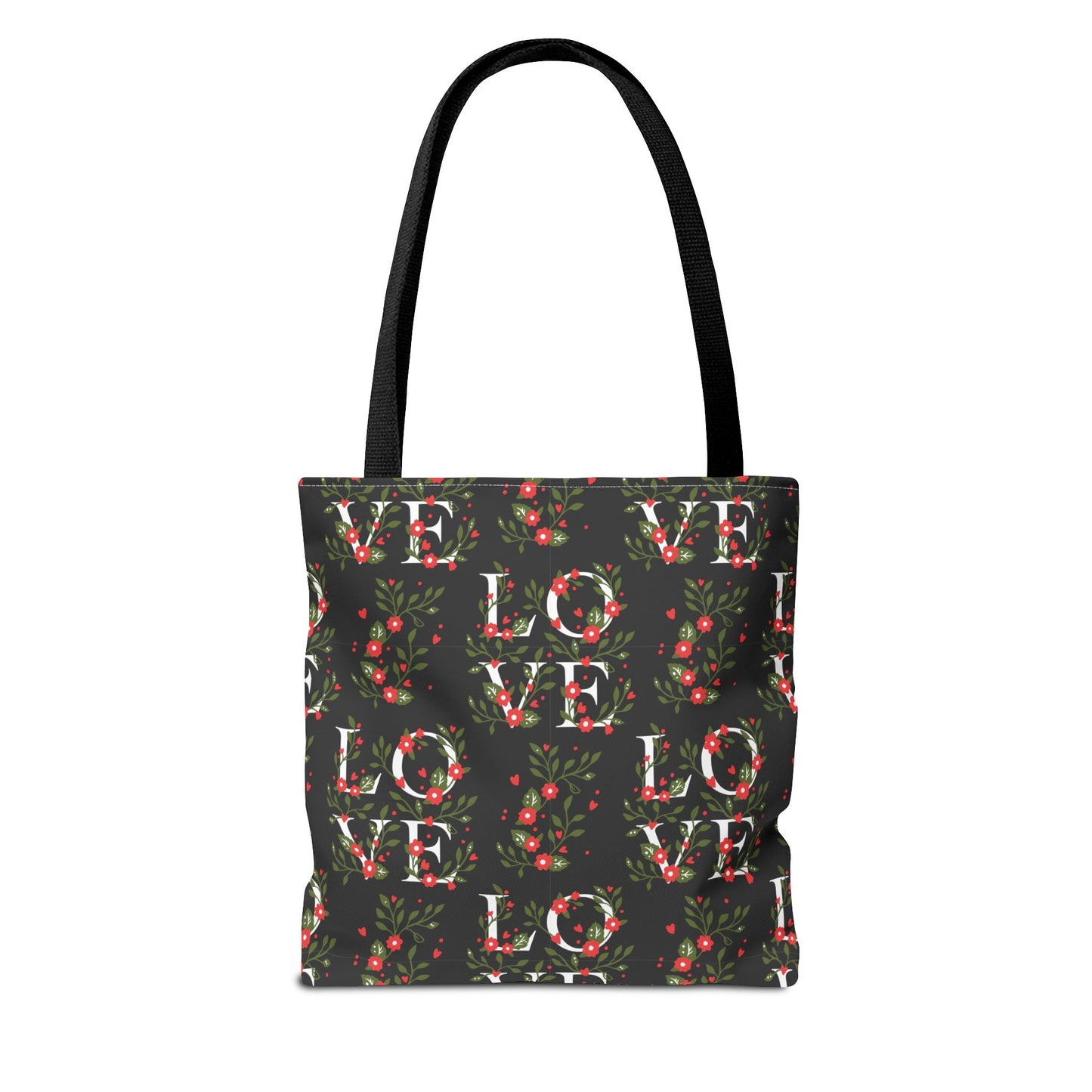 Evergreen Love Tote  Winter-to-Valentine Edition