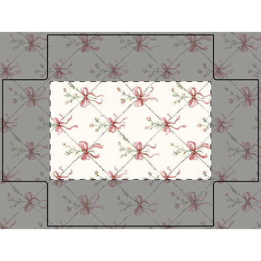 Heirloom Bow Garden Fitted Sheet – Crib & Cradle Sizes