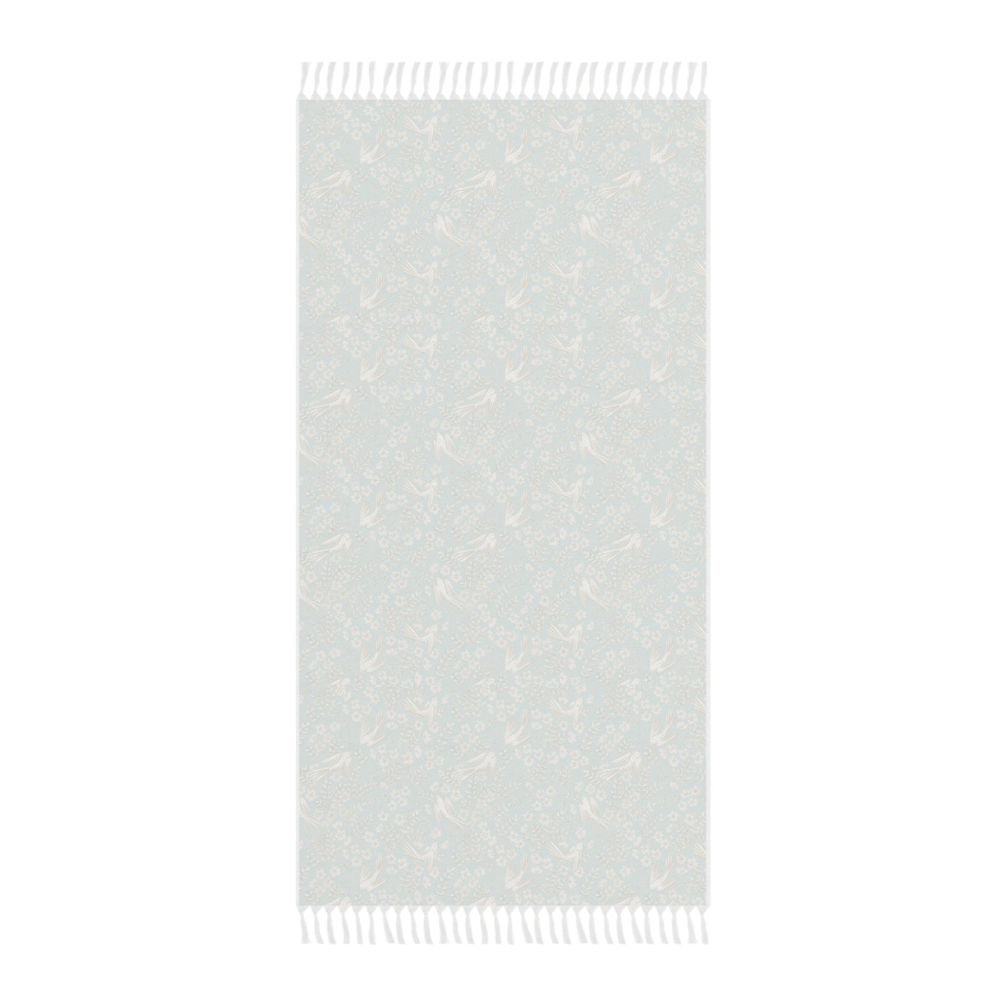 Garden Song Turkish Porch Throw— Lightweight Turkish throw with Fringe