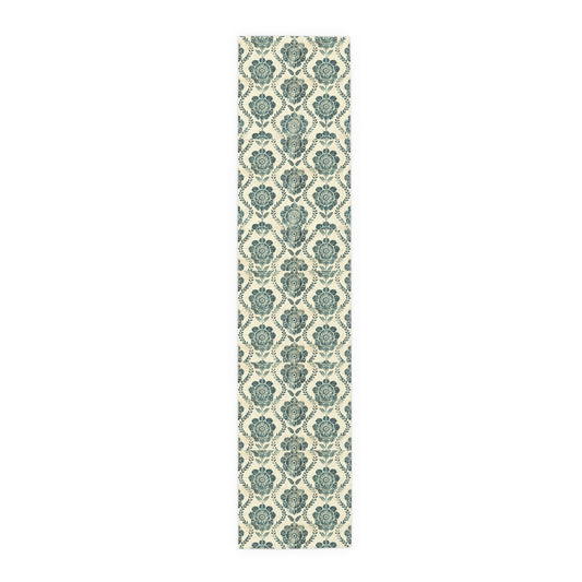 Verdant Medallion Table Runner