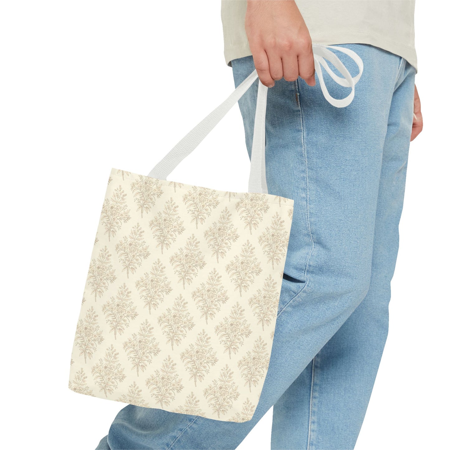 Heirloom Botanical Cotton Tote Bag
