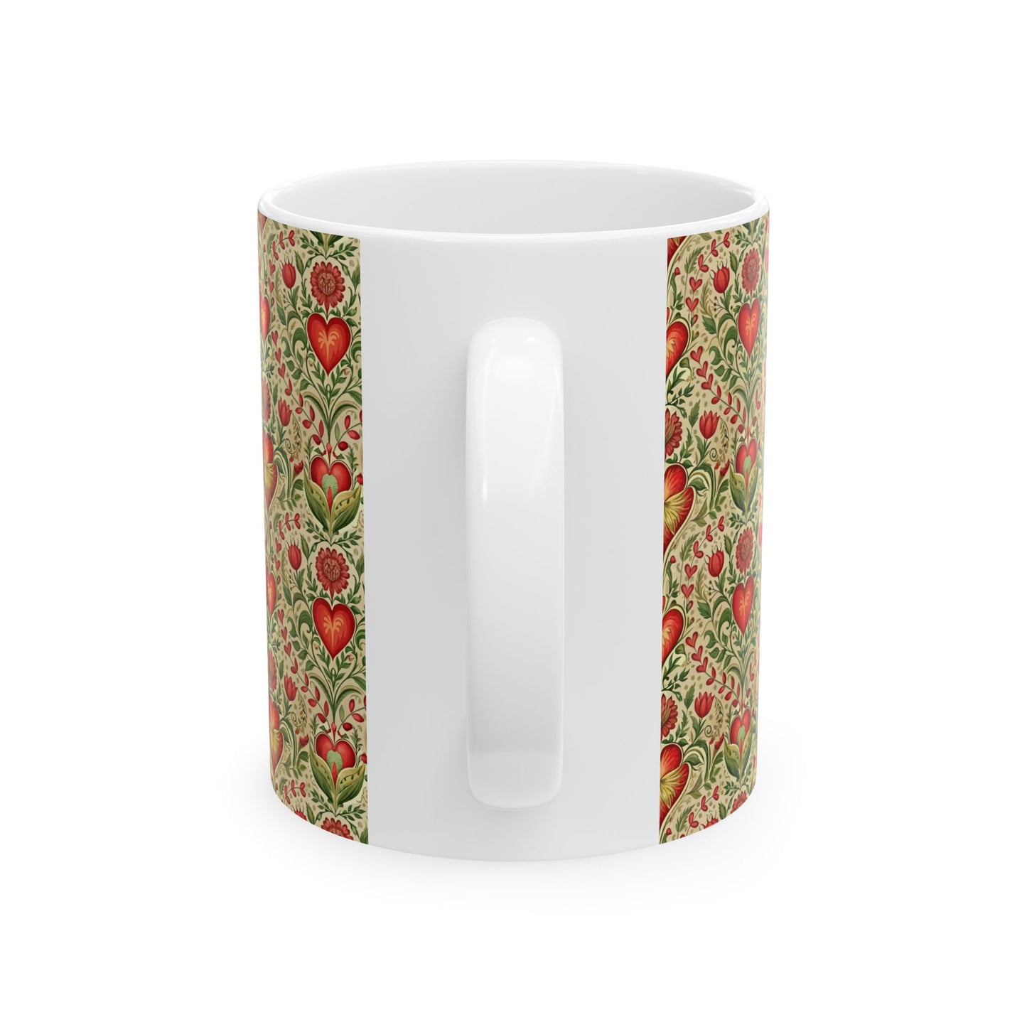 Heirloom Heart Tapestry Mug (11oz, 15oz)