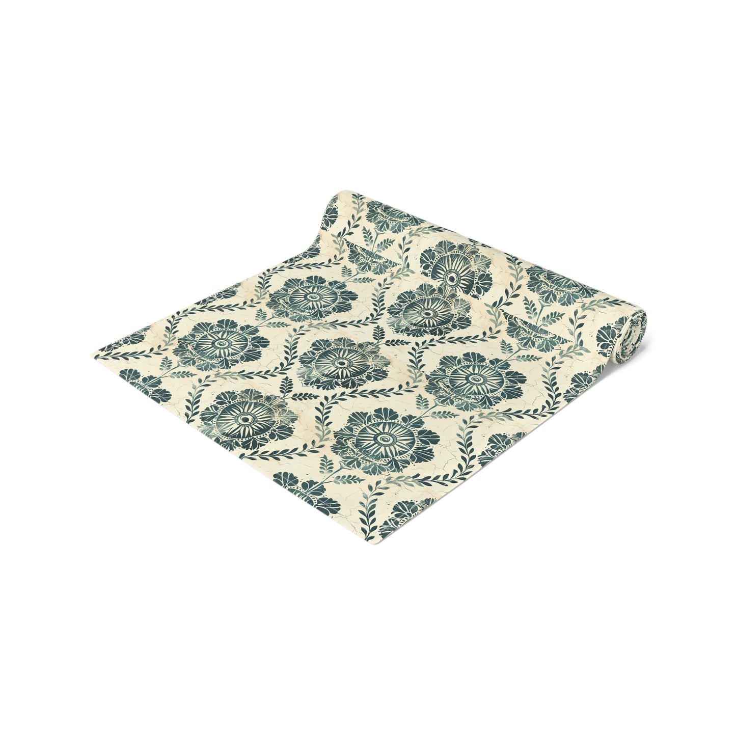 Verdant Medallion Table Runner
