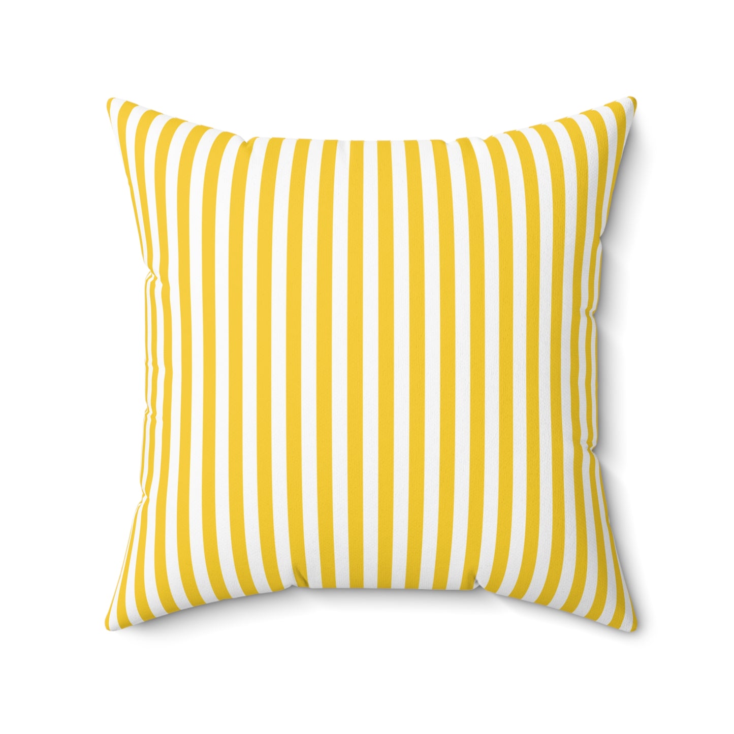 Daffodil Floral Pillow — Yellow Spring Floral Throw Pillow