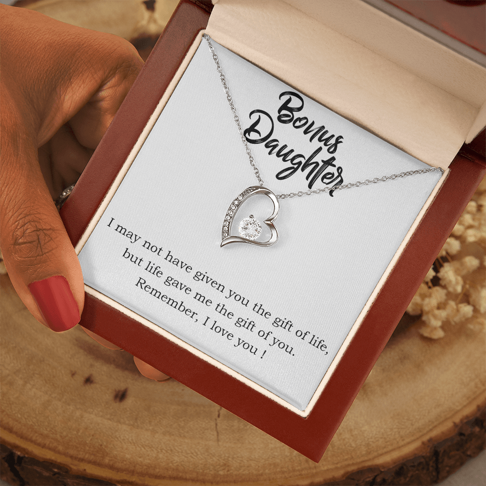 Forever Love Necklace for my Bonus Daughter