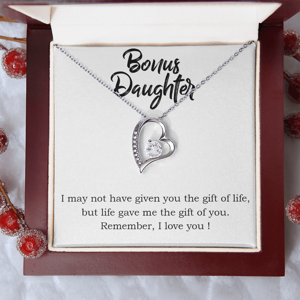 Forever Love Necklace for my Bonus Daughter