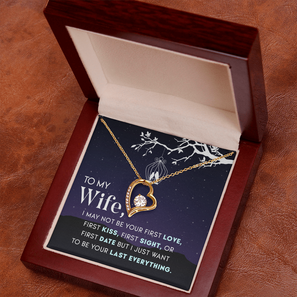 .  My Wife   A forever Love necklace