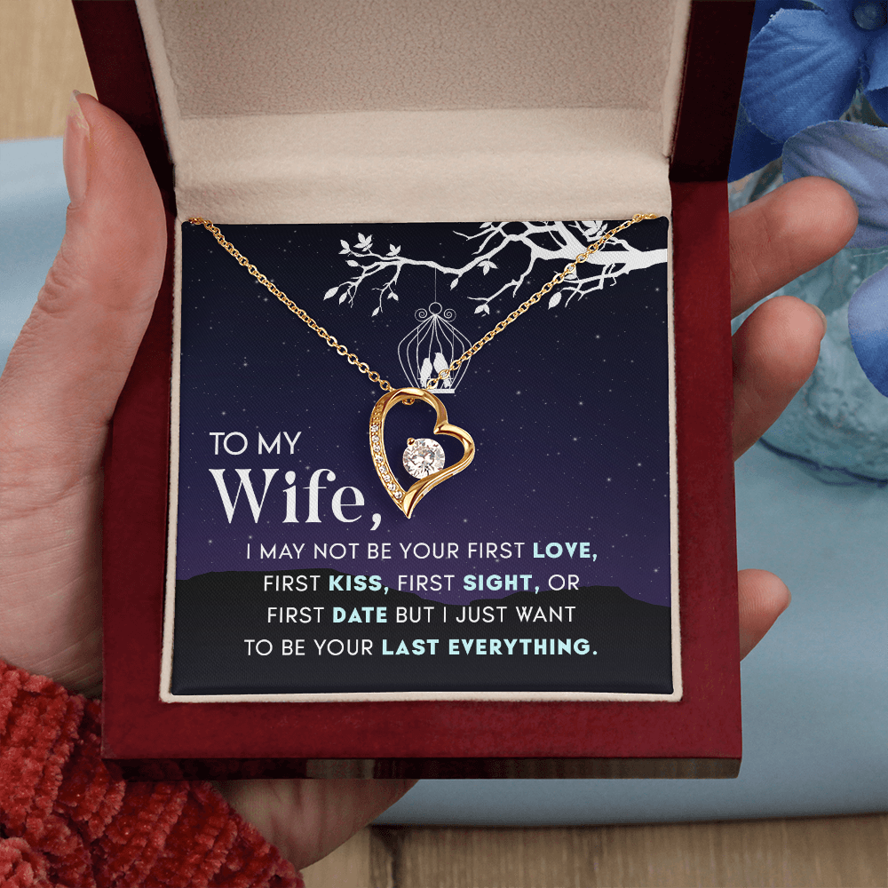 .  My Wife   A forever Love necklace