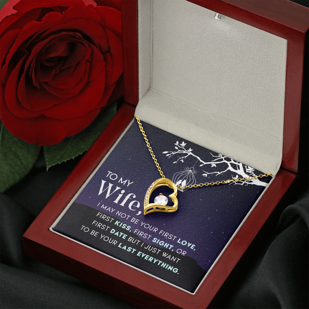 .  My Wife   A forever Love necklace